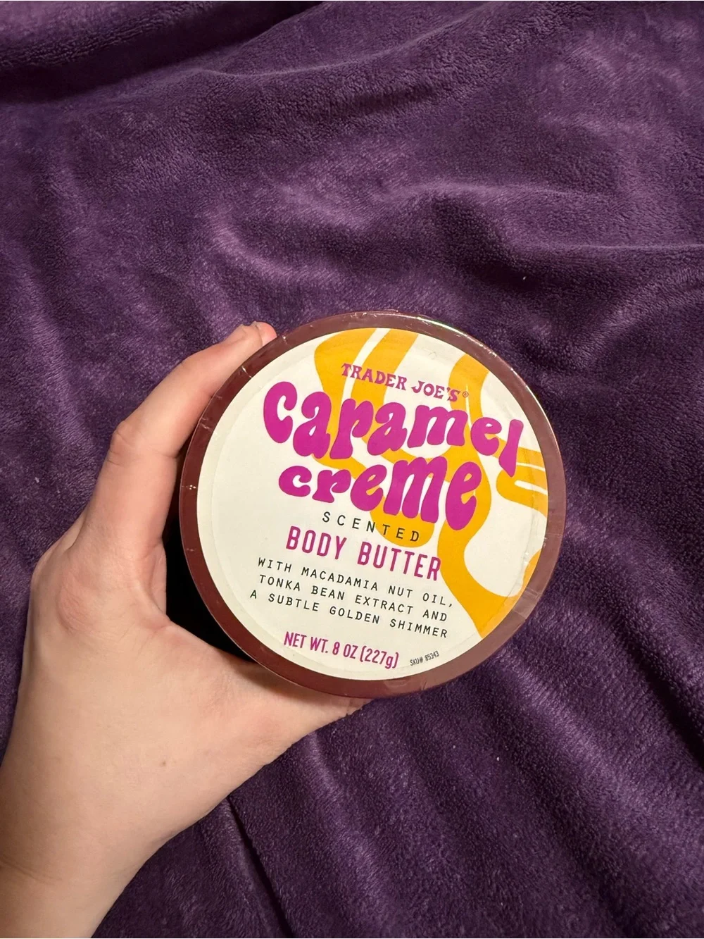 Caramel Creme Scented Body Butter - Trader Joes New sealed
